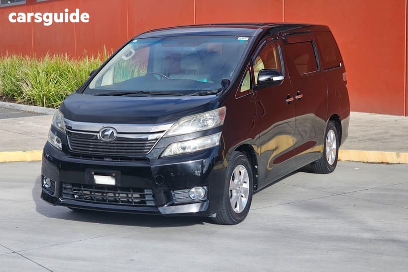Black 2013 Toyota Vellfire OtherCar ANH20