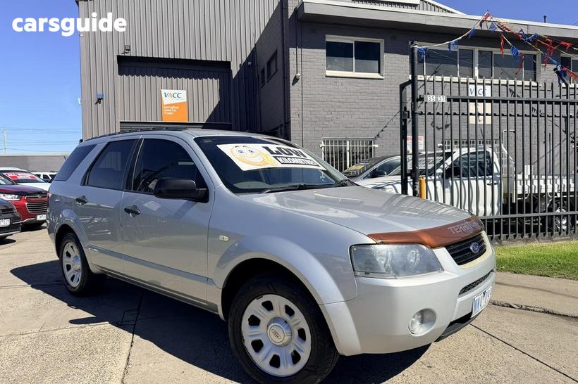 Silver 2007 Ford Territory Wagon Tx (Rwd)