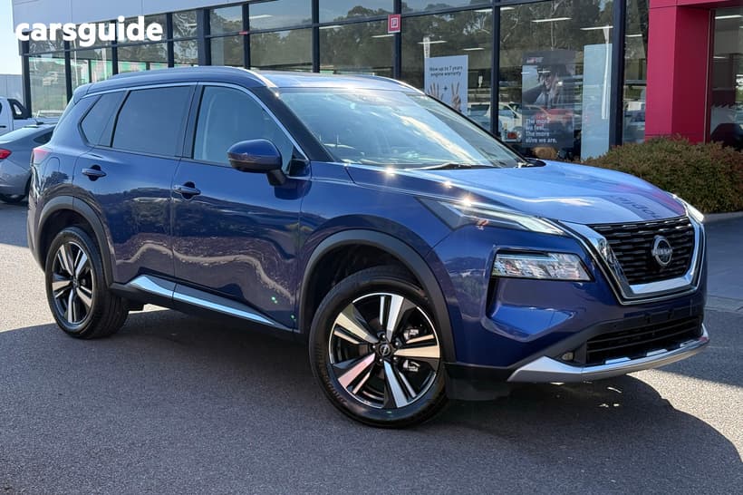Blue 2024 Nissan X-Trail Wagon Ti-L (4Wd)