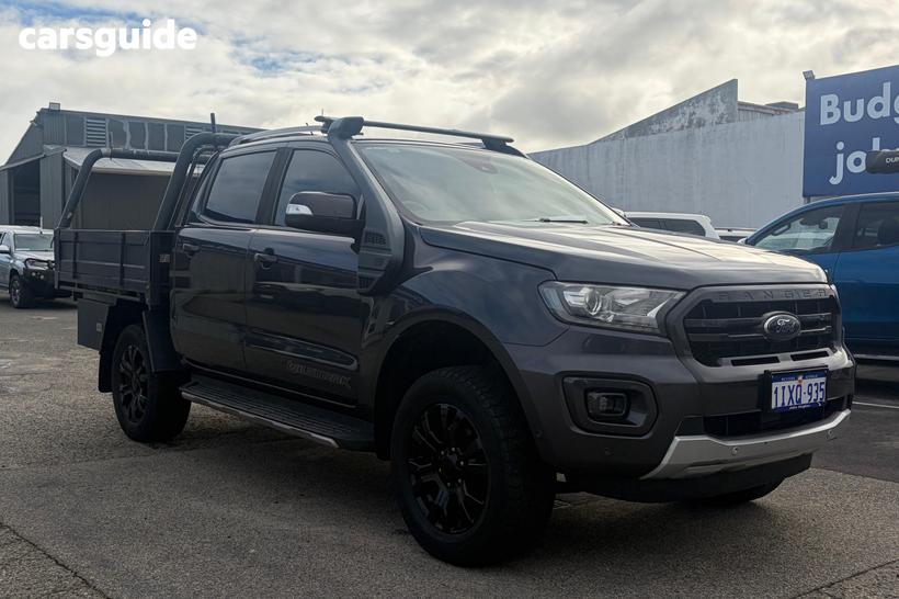 Grey 2019 Ford Ranger Double Cab Pick Up Wildtrak 3.2 (4X4)