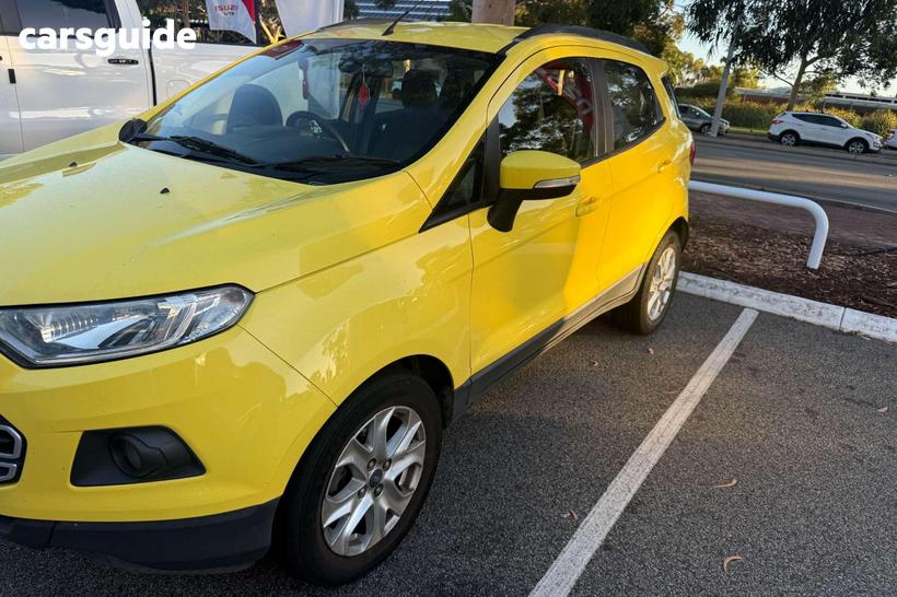 Yellow 2014 Ford Ecosport Wagon Trend