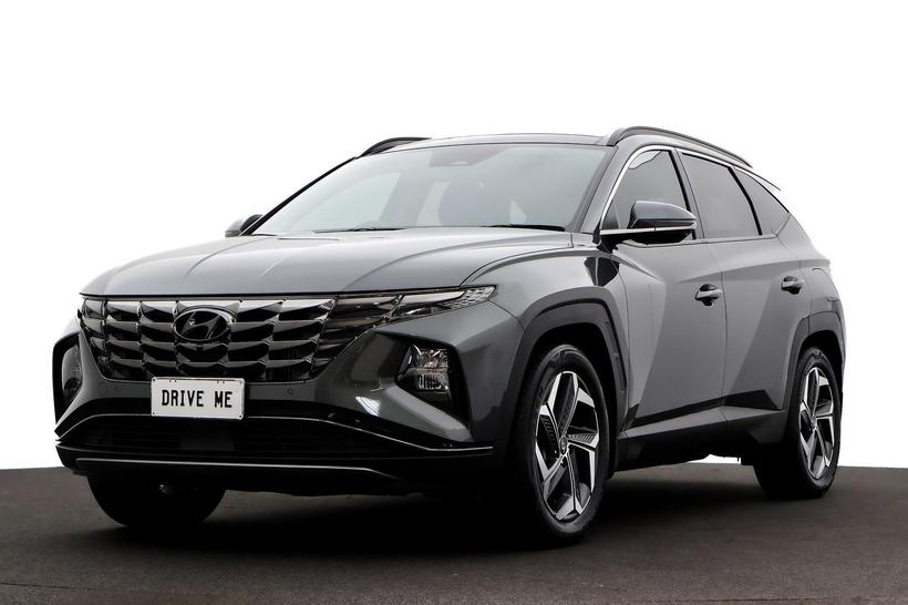 Grey 2021 Hyundai Tucson Wagon Highlander (Awd)