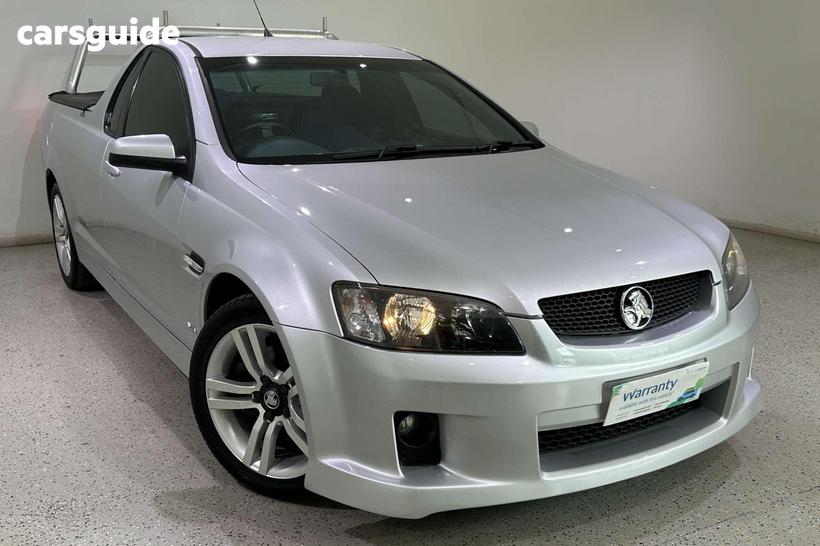 Silver 2010 Holden Commodore Utility Ss