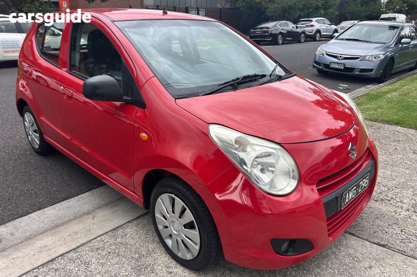 Red 2013 Suzuki Alto Hatchback Gl