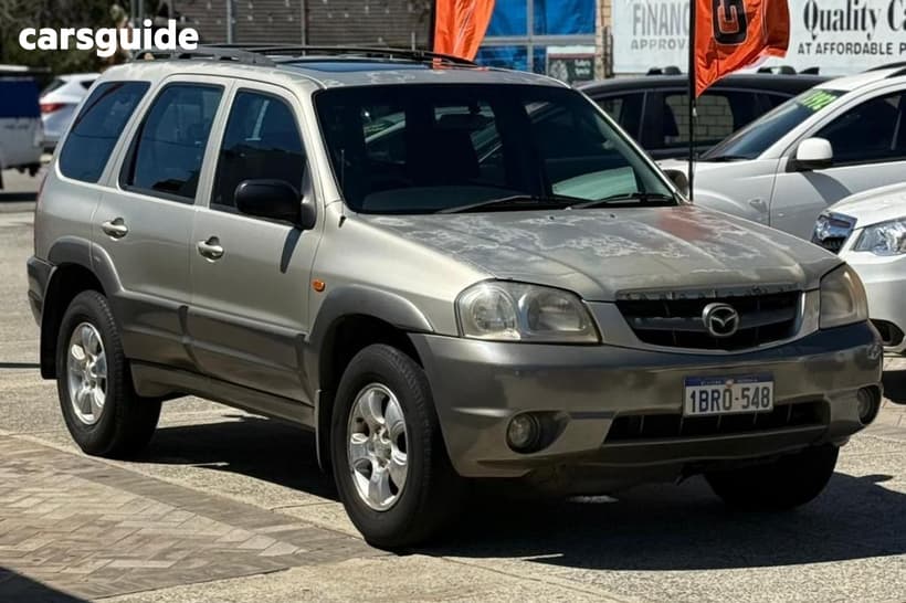 Silver 2004 Mazda Tribute Wagon Classic