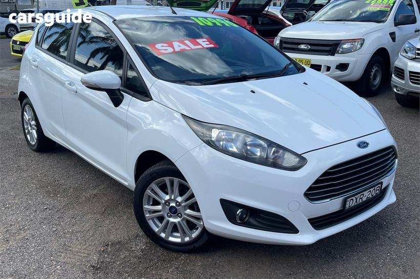 White 2018 Ford Fiesta Hatchback Trend