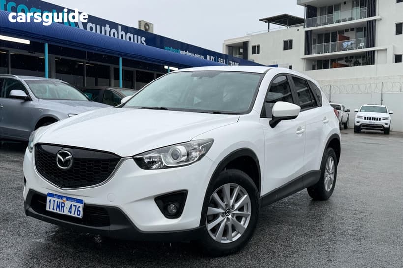 White 2013 Mazda CX-5 Wagon Maxx Sport (4X4)