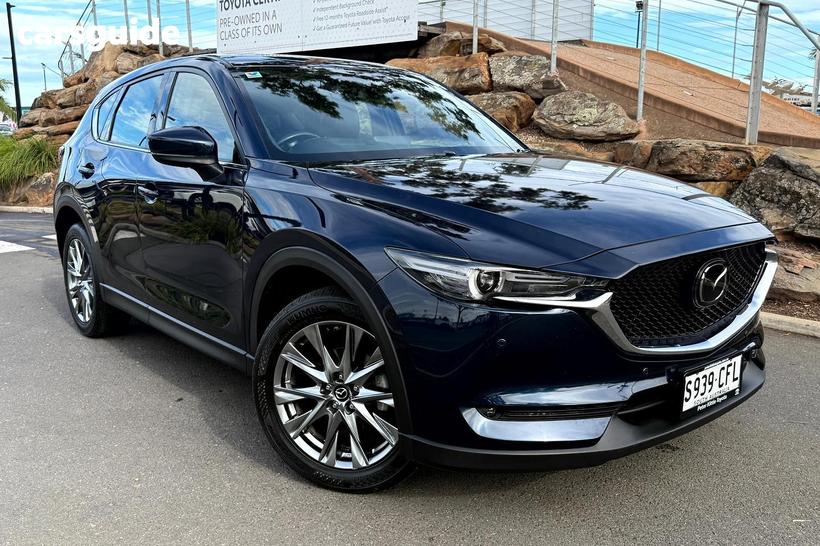 Blue 2020 Mazda CX-5 Wagon Akera (4X4)