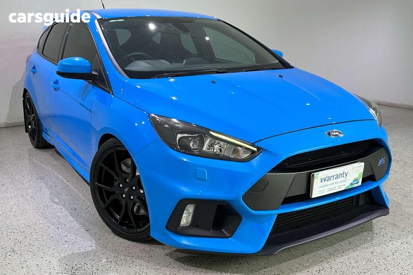 Blue 2016 Ford Focus Hatchback Rs