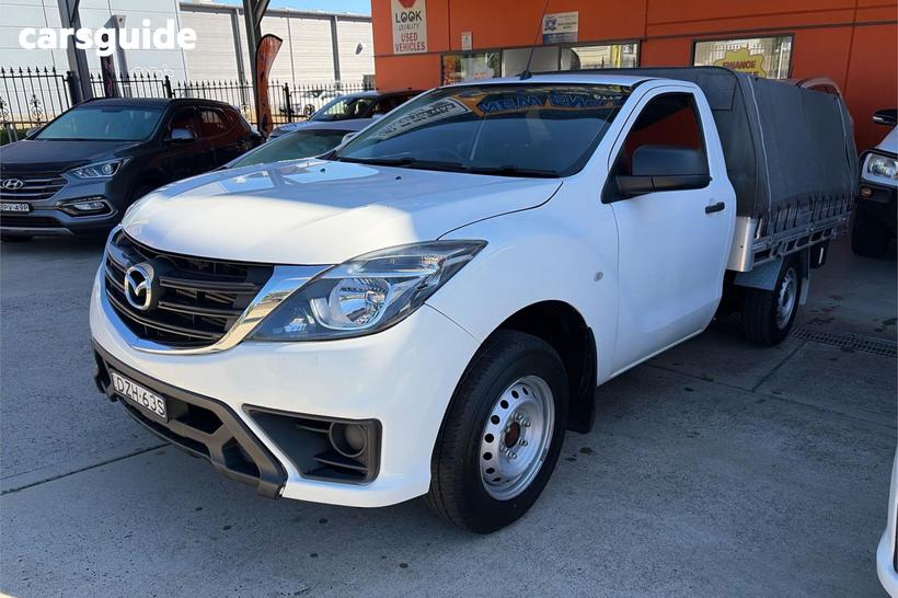 White 2018 Mazda BT-50 Cab Chassis Xt (4X2)
