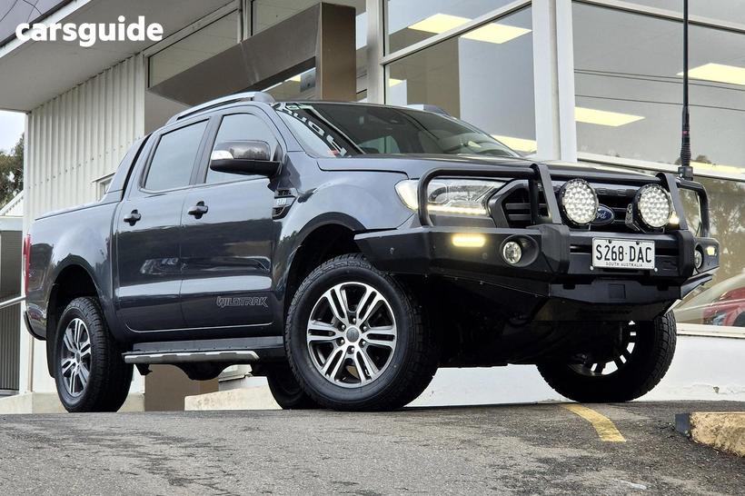 Grey 2022 Ford Ranger Double Cab Pick Up Wildtrak 3.2 (4X4)