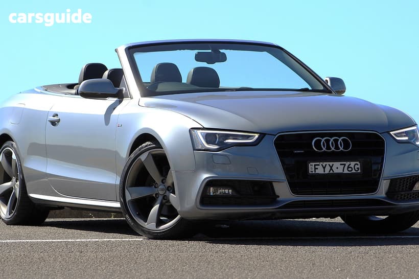 Grey 2016 Audi A5 Cabriolet 2.0 Tfsi Quattro