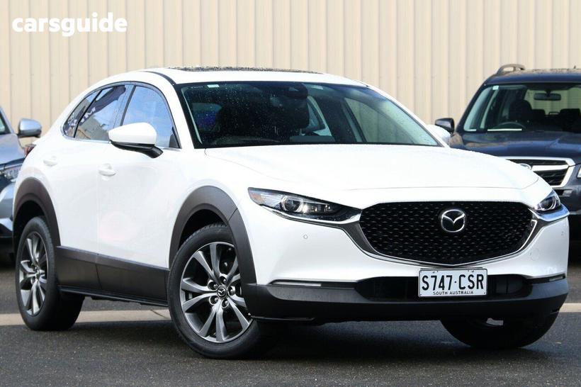 White 2022 Mazda CX-30 Wagon G25 Astina (Fwd)
