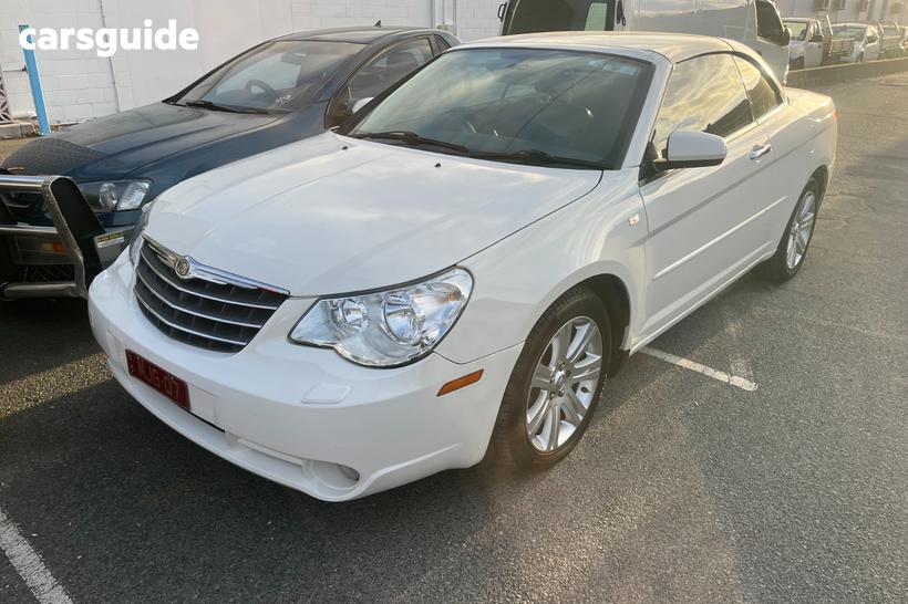 White 2010 Chrysler Sebring Cabriolet Cabrio Limited