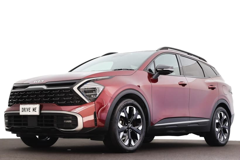 Red 2021 Kia Sportage Wagon Gt-Line (Awd)