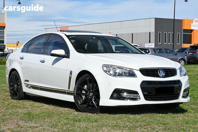 White 2014 Holden Commodore Sedan Ss-V Redline