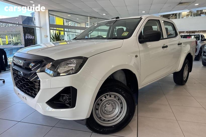 White 2026 Isuzu D-MAX Crew Cab Utility Sx (4X2) High-Ride