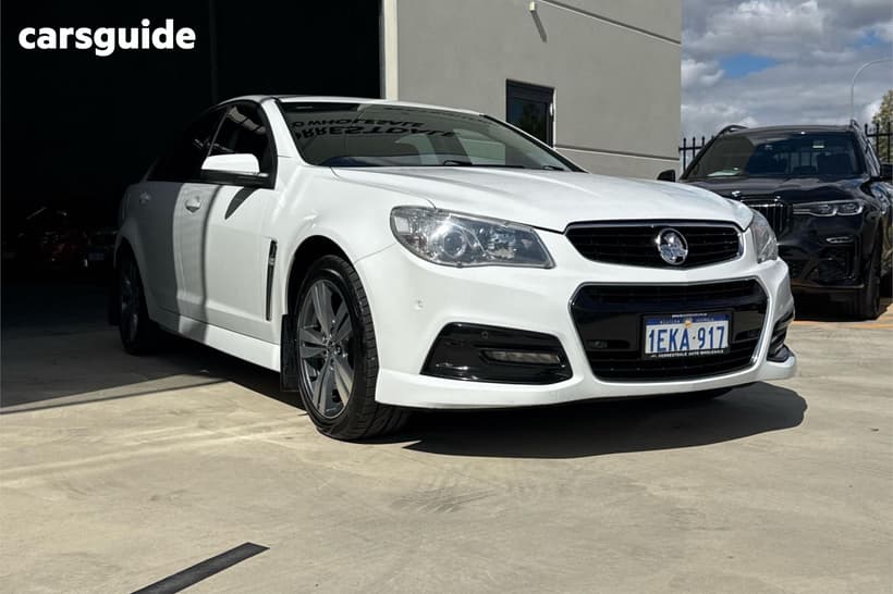 White 2013 Holden Commodore Sedan Sv6
