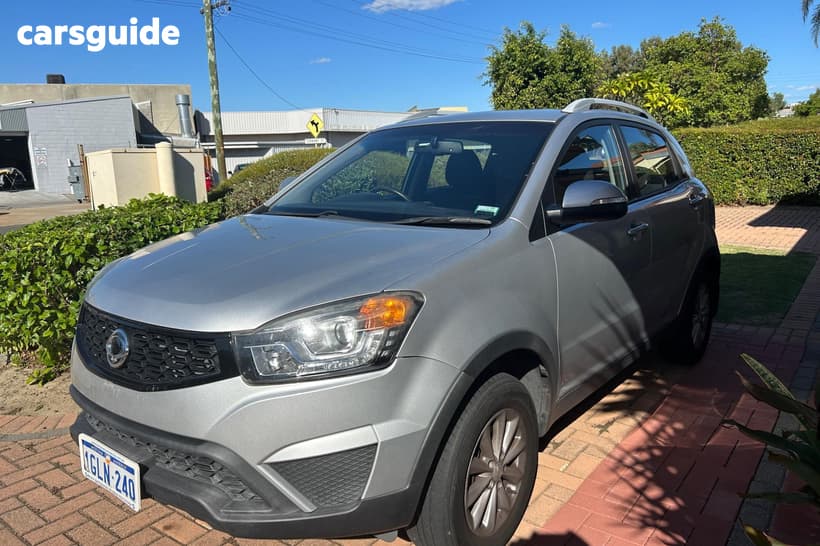 Silver 2016 Ssangyong Korando Wagon S