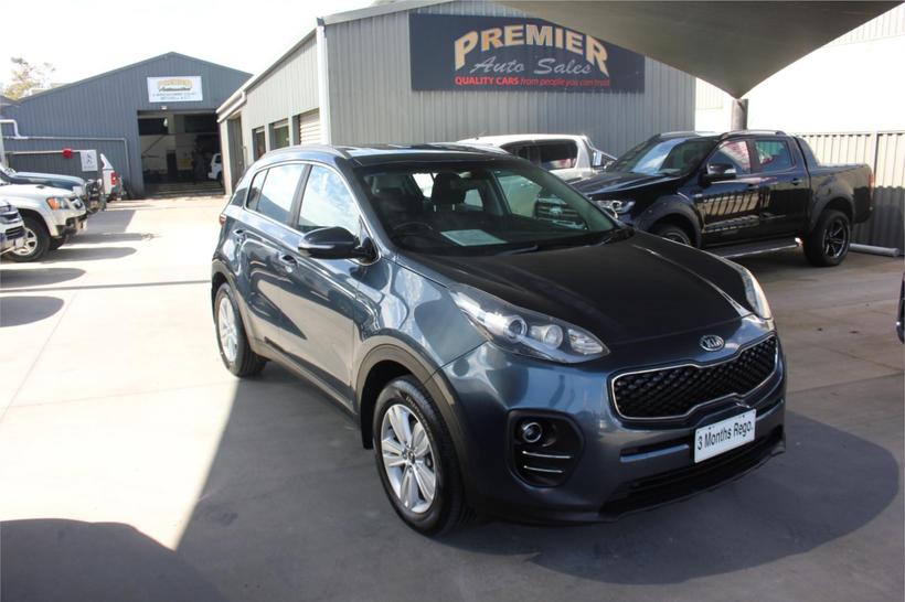 Blue 2017 Kia Sportage Wagon Si (Fwd)