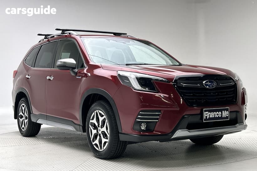 Red 2022 Subaru Forester Wagon Hybrid L (Awd)
