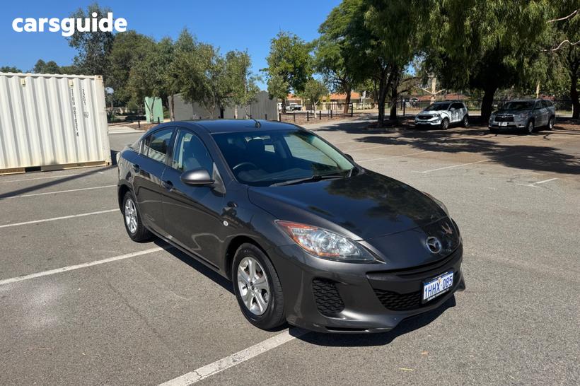 Grey 2012 Mazda 3 Sedan Neo