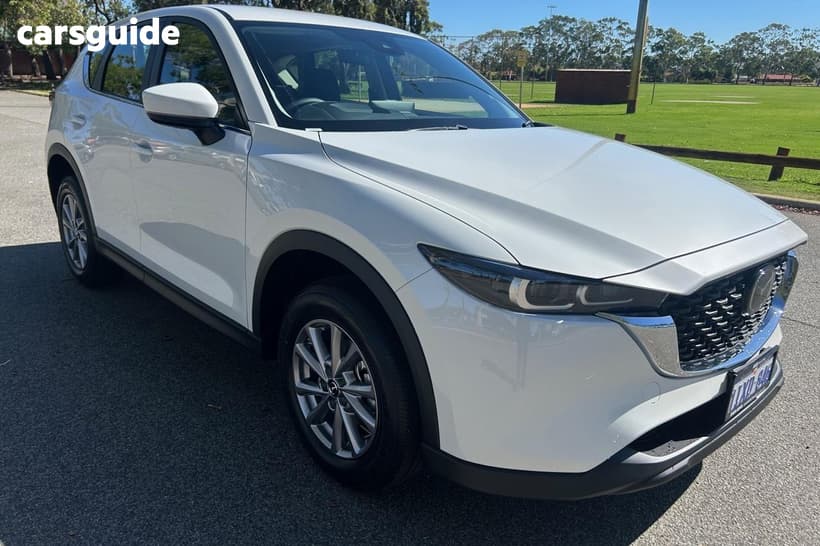 White 2026 Mazda CX-5 Wagon G20 Maxx (Fwd)