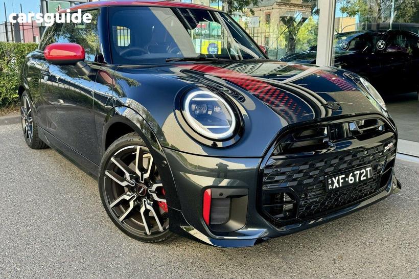 Grey 2025 Mini Cooper Hatchback Jcw Favoured 3D Hatch