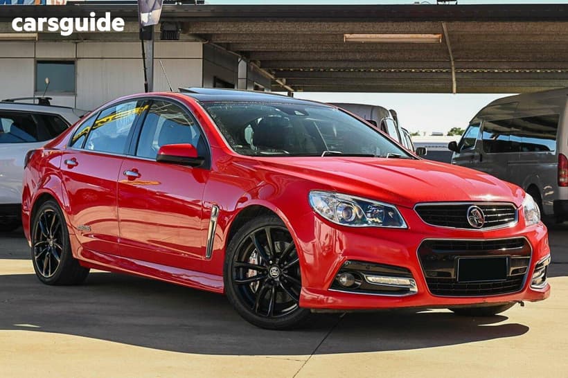 Red 2014 Holden Commodore Sedan Ss-V