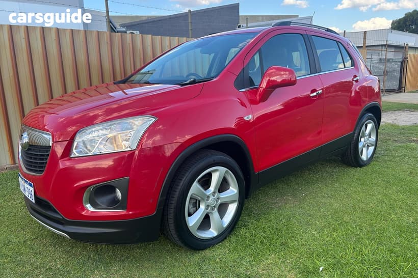 Red 2014 Holden Trax Wagon Ltz