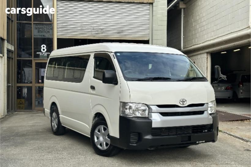 White 2020 Toyota HiAce Van Gl