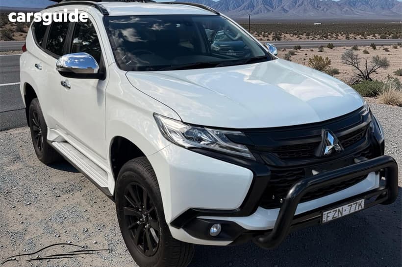 White 2019 Mitsubishi Pajero Sport Wagon Gls (4X4) 7 Seat
