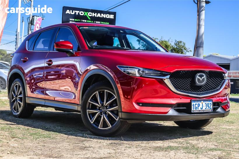 Red 2017 Mazda CX-5 Wagon Akera (4X4)