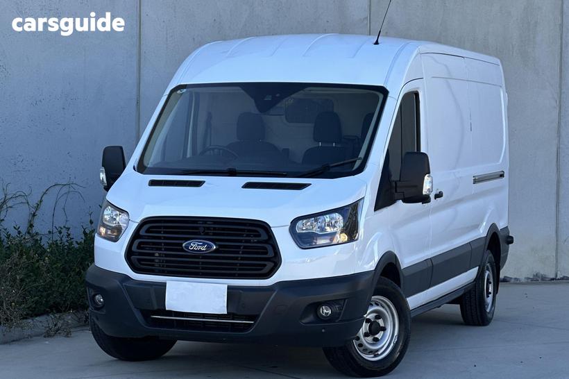 White 2018 Ford Transit Van 350L Lwb High Roof