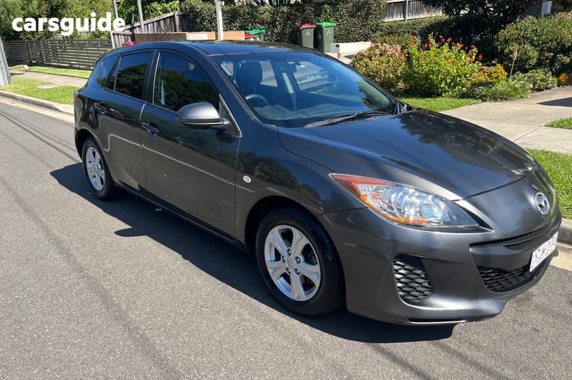 Grey 2011 Mazda 3 Hatchback Neo