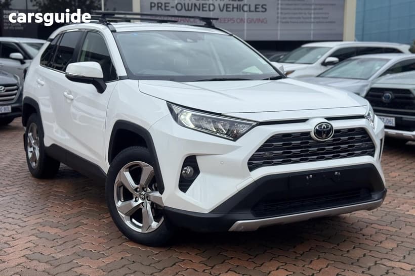 White 2021 Toyota RAV4 Wagon Gxl (2Wd)