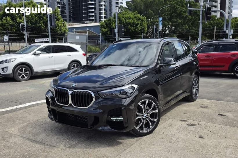 Black 2021 BMW X1 Wagon Xdrive 25I M Sport