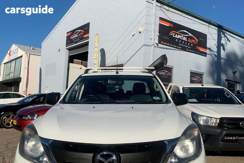 White 2017 Mazda BT-50 Dual Cab Utility Xt (4X4)