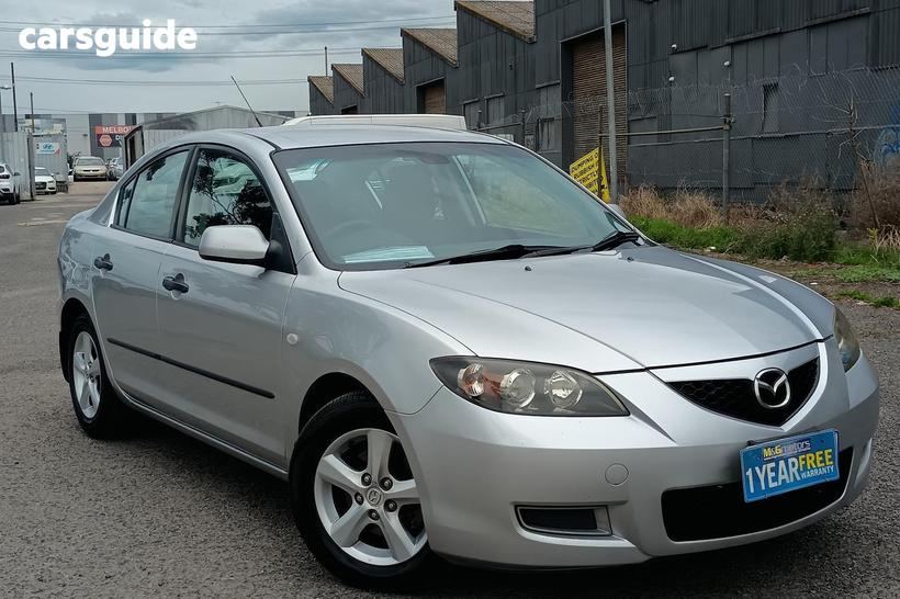 Silver 2008 Mazda 3 Sedan Neo