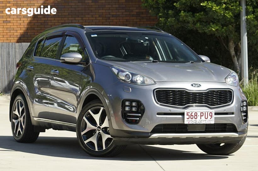 Silver 2017 Kia Sportage Wagon Gt-Line (Awd)
