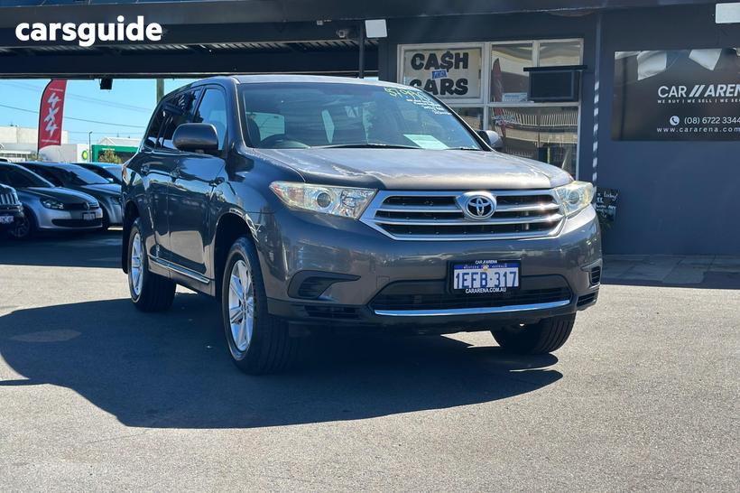 Grey 2013 Toyota Kluger Wagon Altitude (Fwd) 7 Seat