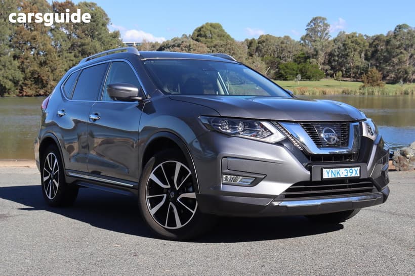 Grey 2019 Nissan X-Trail Wagon Ti (4Wd) (5Yr)