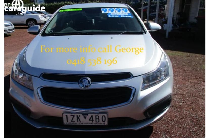 Silver 2016 Holden Cruze Sportswagon Cd