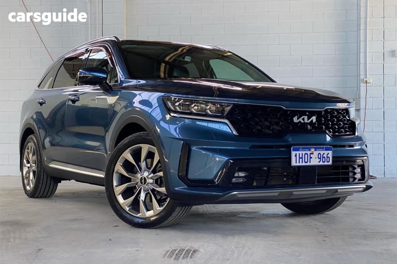 Blue 2022 Kia Sorento Wagon Gt-Line 7 Seat