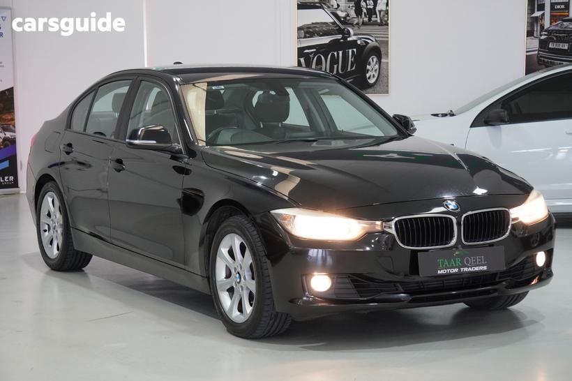 Black 2013 BMW 320I Sedan