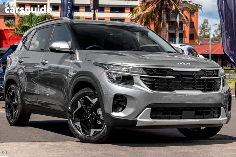 Grey 2025 Kia Seltos Wagon Sport+ (Fwd)