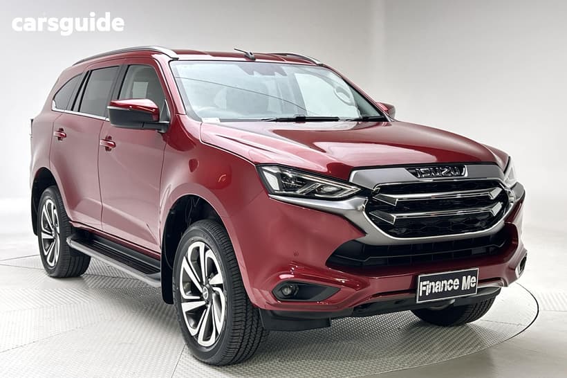 Red 2022 Isuzu MU-X Wagon Ls-T (4X4)