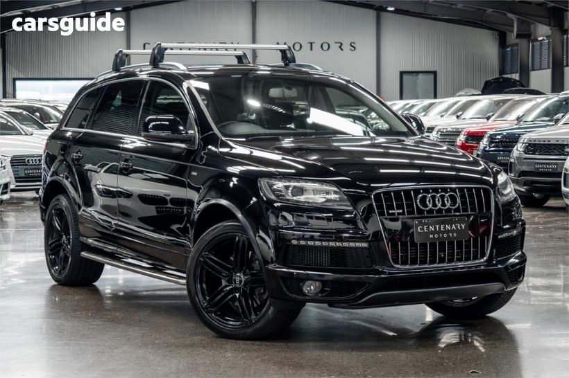 Black 2014 Audi Q7 Wagon 3.0 Tdi Quattro