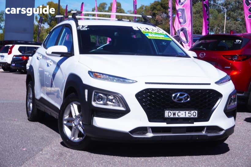 White 2018 Hyundai Kona Wagon Active