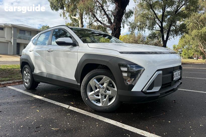 White 2026 Hyundai Kona Wagon Hybrid